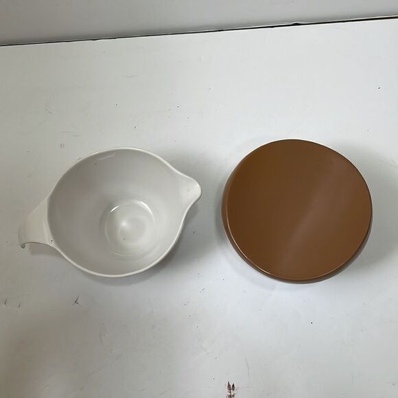 VINTAGE MELMAC PROLON SUGAR BOWL‎ AND CREAMER - Picture 2 of 5